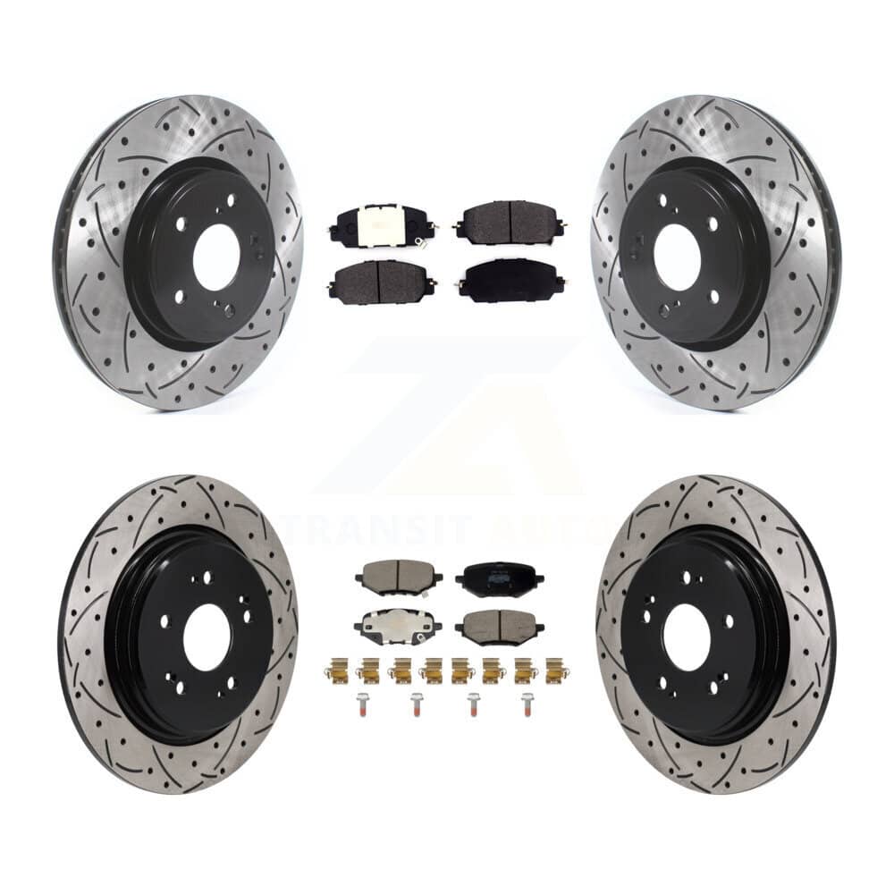 Transit Auto - KDF-101846 - Front and Rear Disc Brake Kits