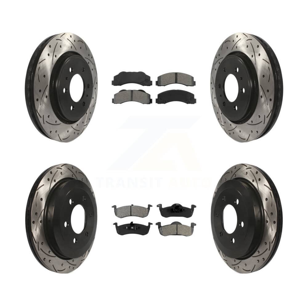 Transit Auto - KDS-100203 - Front and Rear Disc Brake Kits
