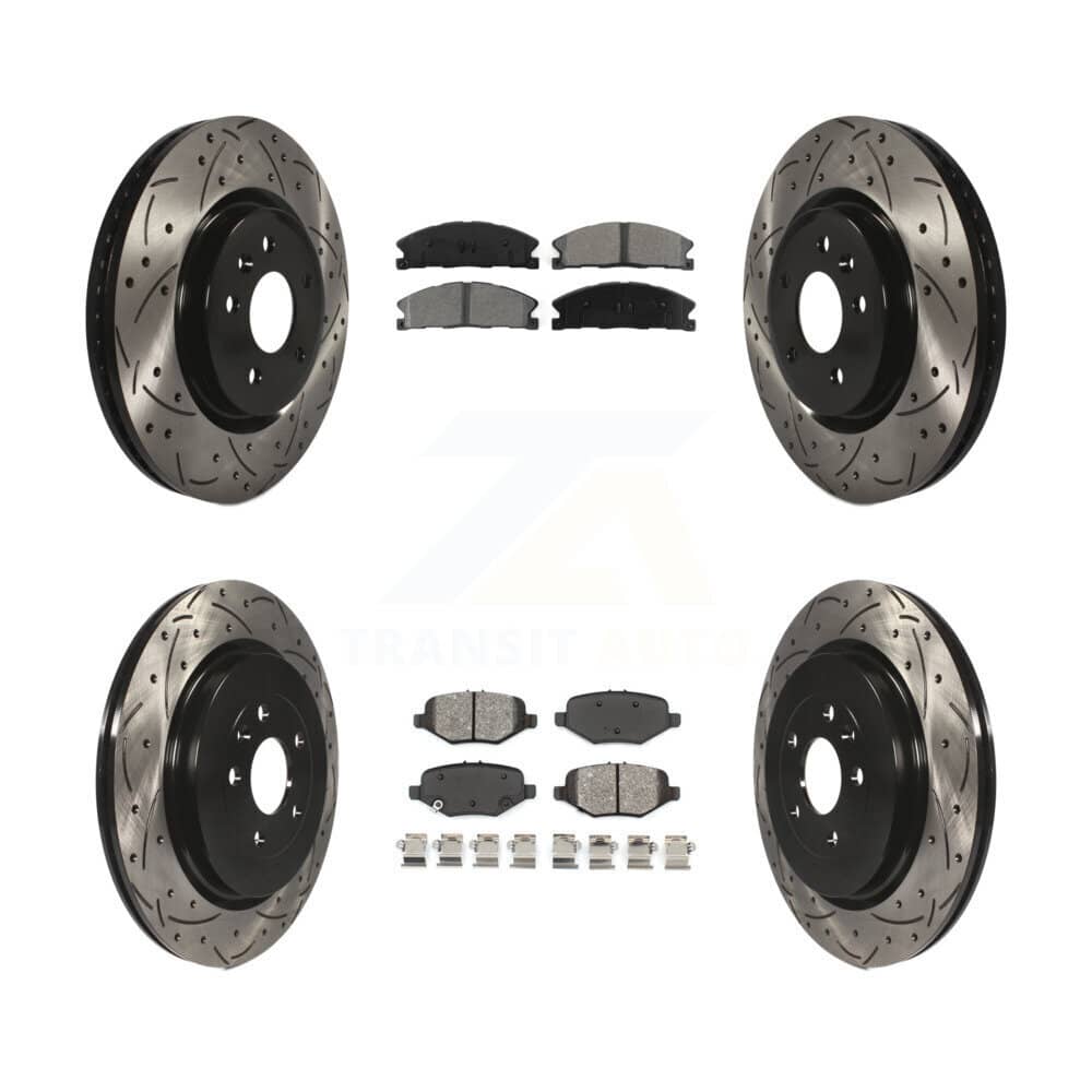 Transit Auto - KDS-100209 - Front and Rear Disc Brake Kits