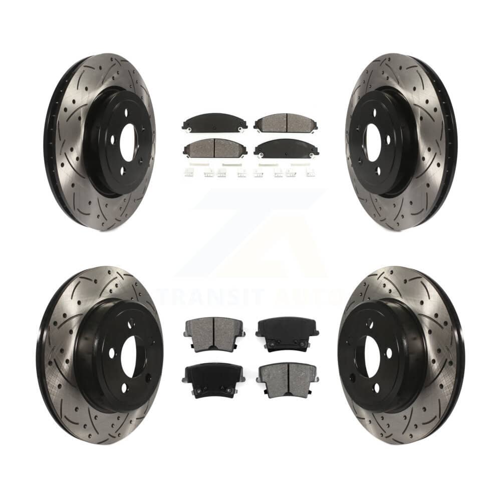 Transit Auto - KDS-100229 - Front and Rear Disc Brake Kits
