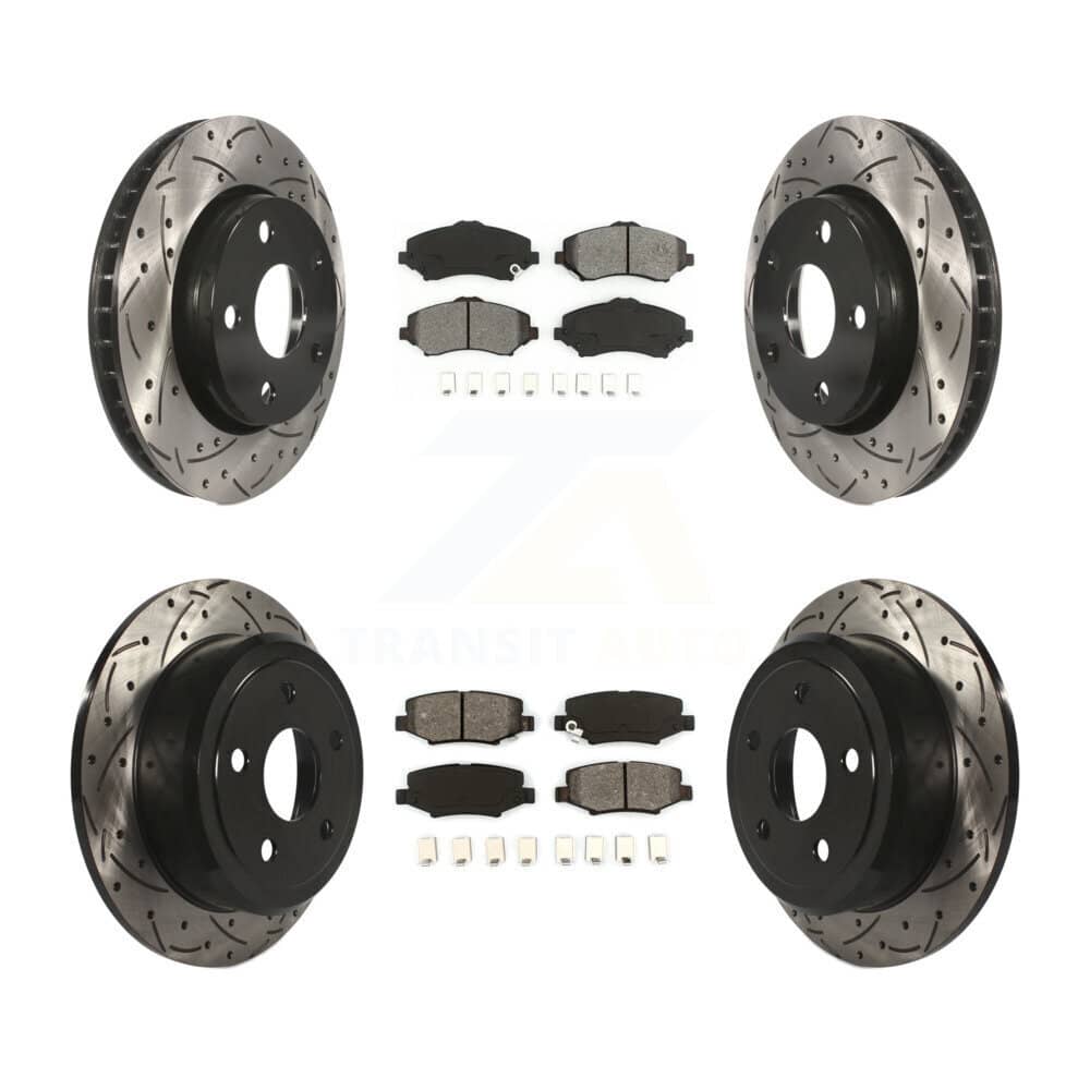 Transit Auto - KDS-100238 - Front and Rear Disc Brake Kits