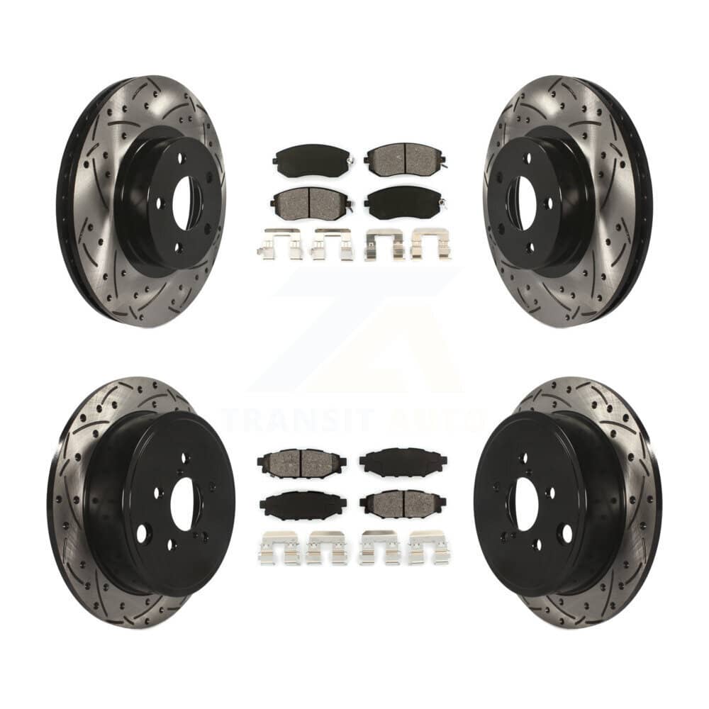 Transit Auto - KDS-100245 - Front and Rear Disc Brake Kits