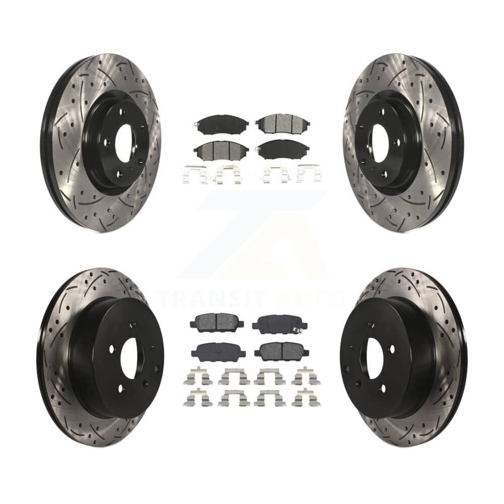 Transit Auto - KDS-100255 - Front and Rear Disc Brake Kits