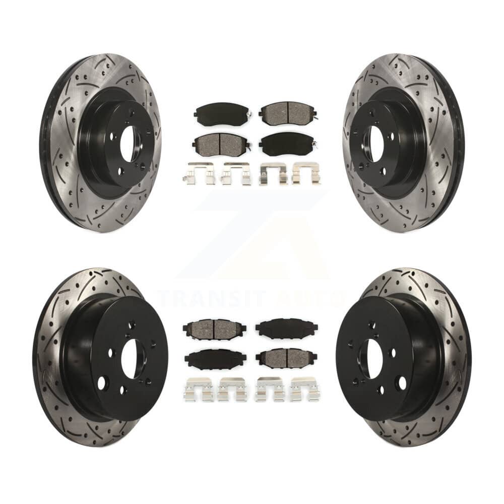 Transit Auto - KDS-100266 - Front and Rear Disc Brake Kits