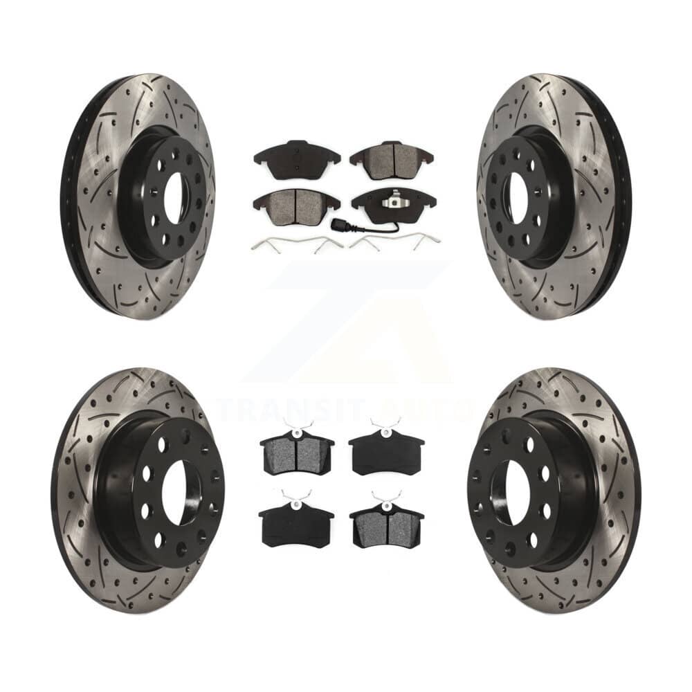 Transit Auto - KDS-100273 - Front and Rear Disc Brake Kits