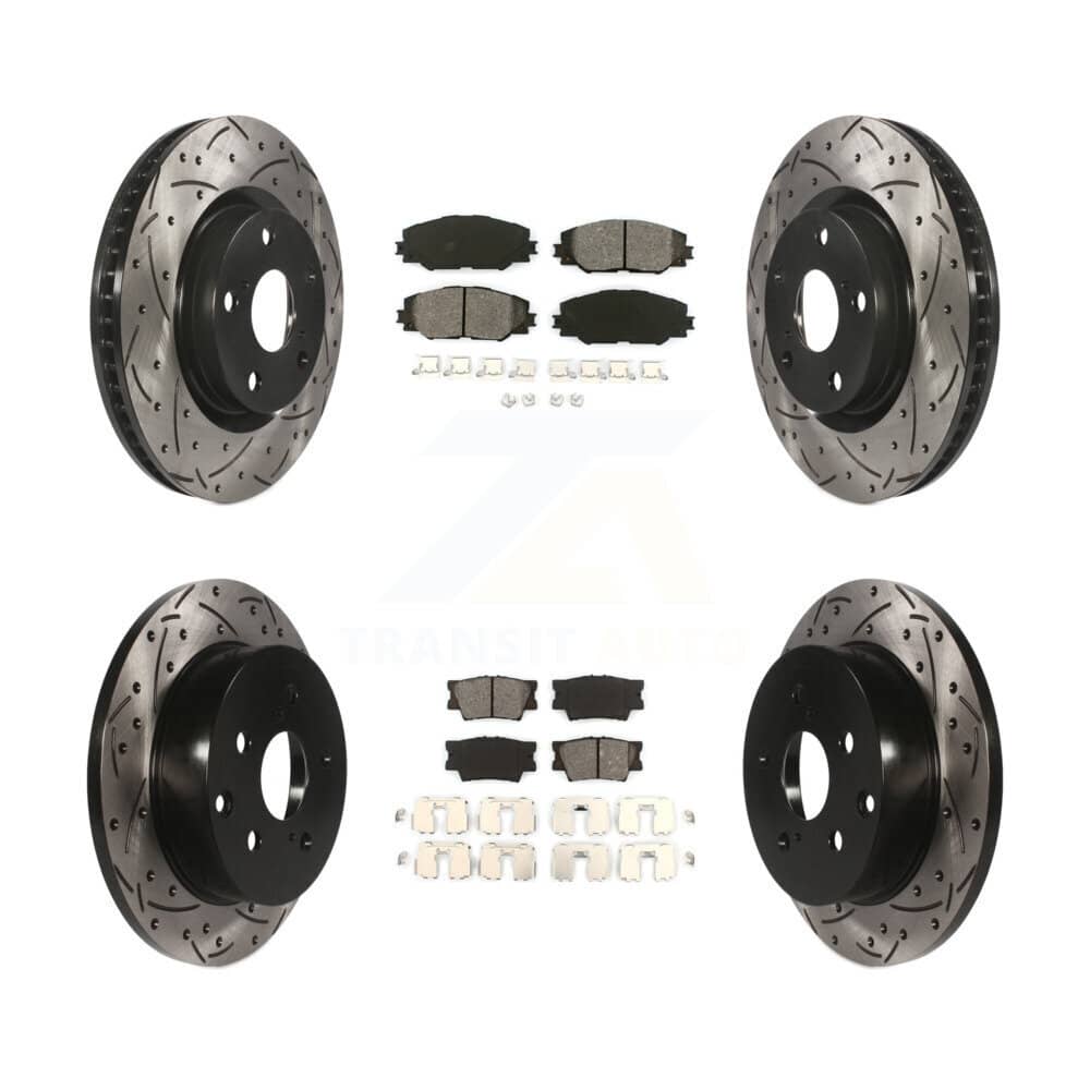 Transit Auto - KDS-100283 - Front and Rear Disc Brake Kits