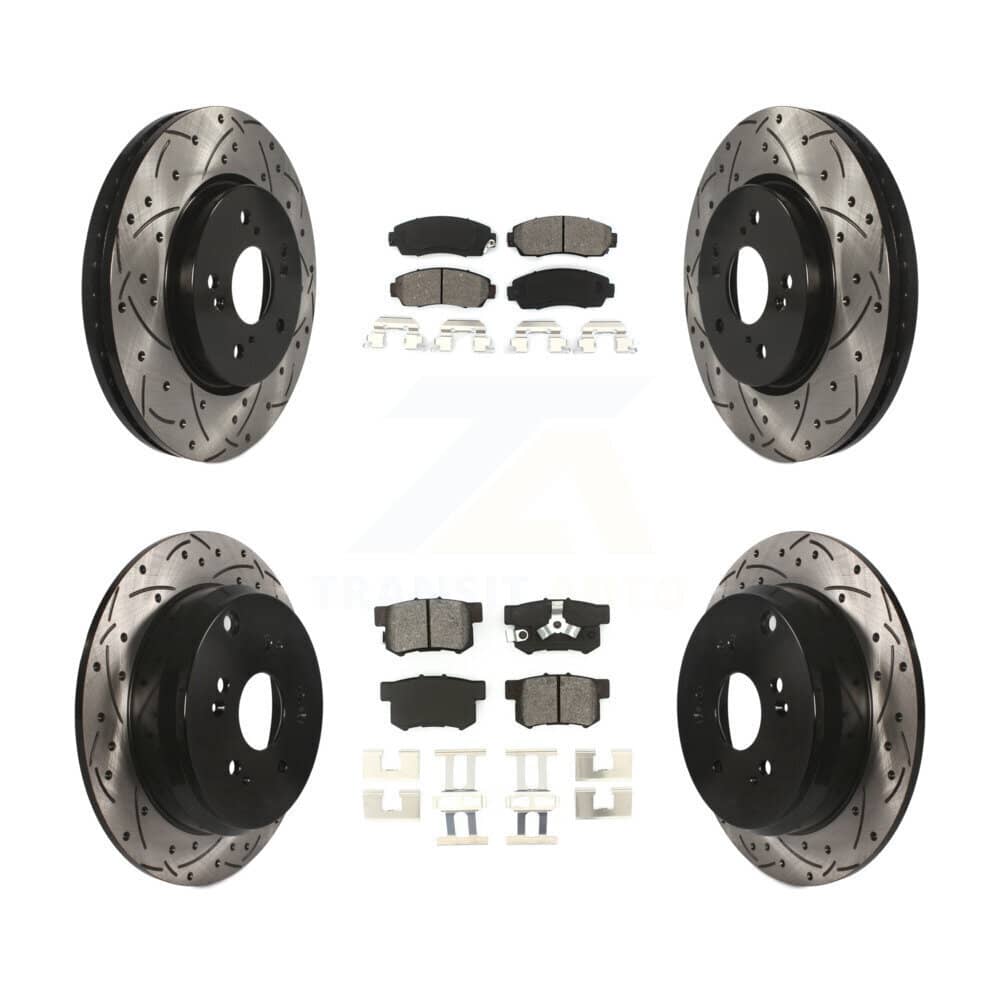 Transit Auto - KDS-100289 - Front and Rear Disc Brake Kits