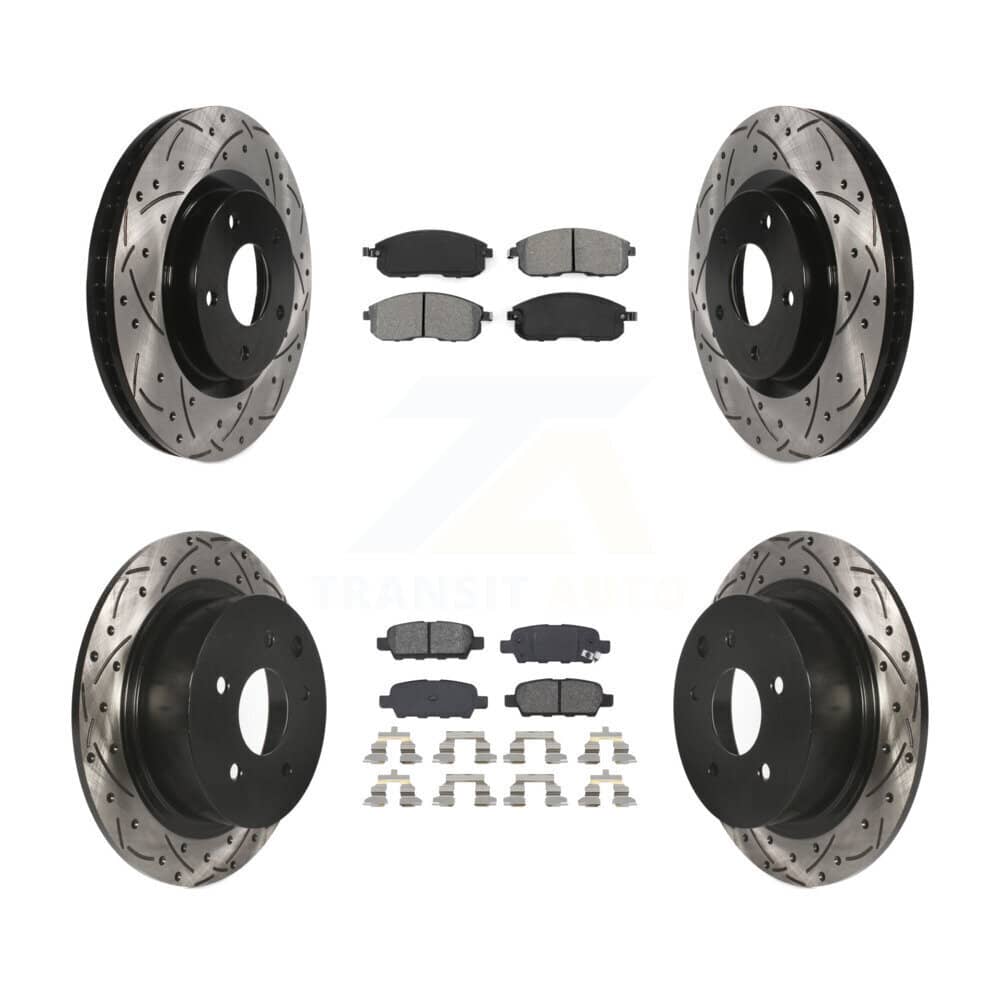 Transit Auto - KDS-100312 - Front and Rear Disc Brake Kits