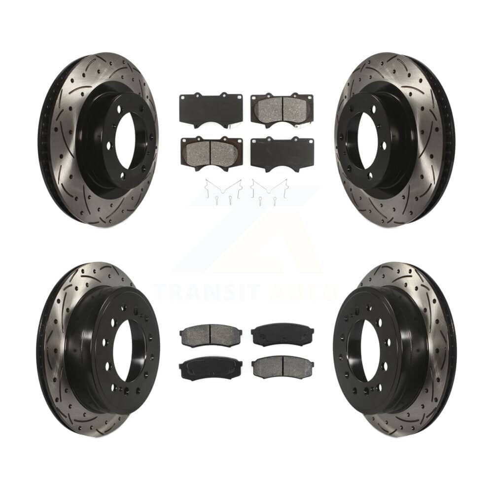 Transit Auto - KDS-100328 - Front and Rear Disc Brake Kits