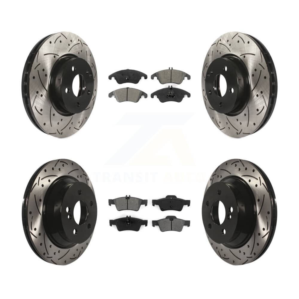 Transit Auto - KDS-100333 - Front and Rear Disc Brake Kits