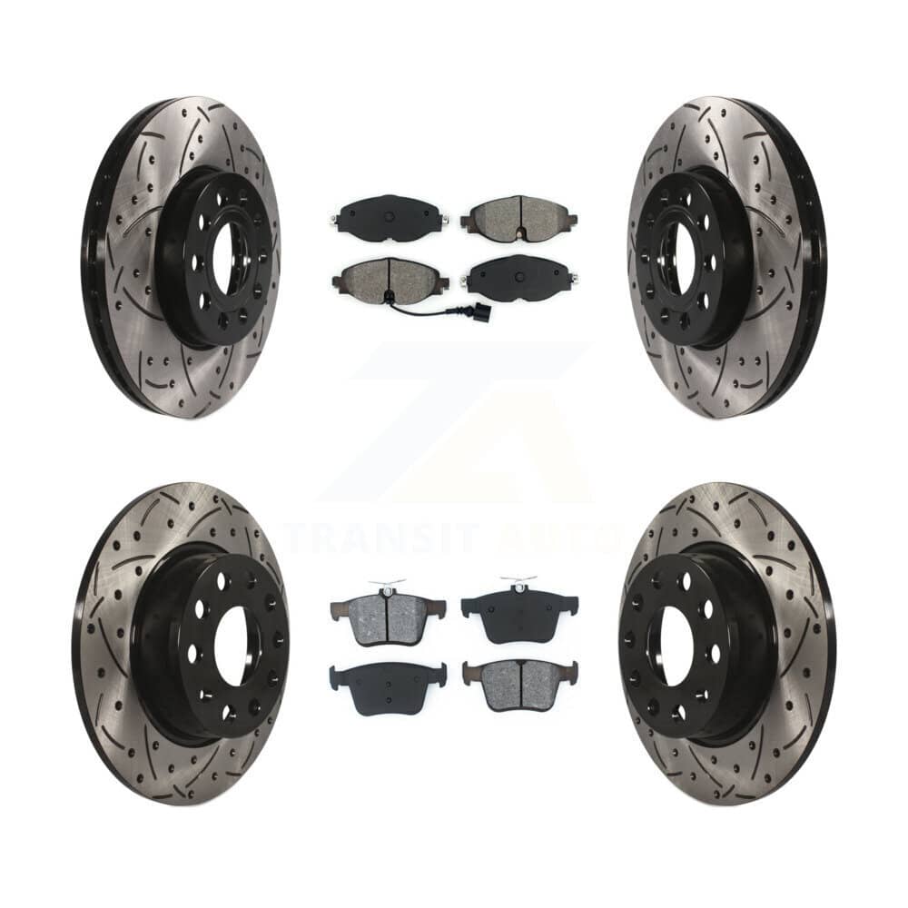 Transit Auto - KDS-100529 - Front and Rear Disc Brake Kits