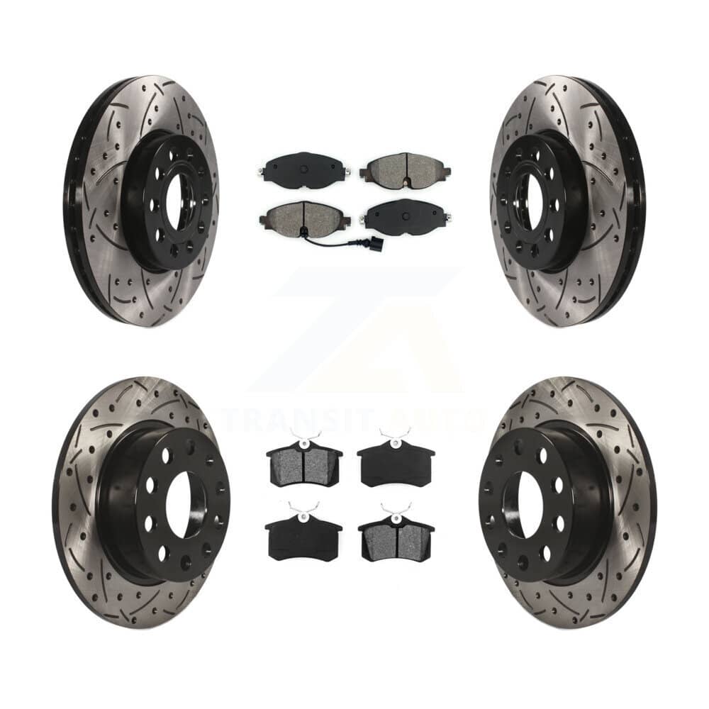 Transit Auto - KDS-100532 - Front and Rear Disc Brake Kits