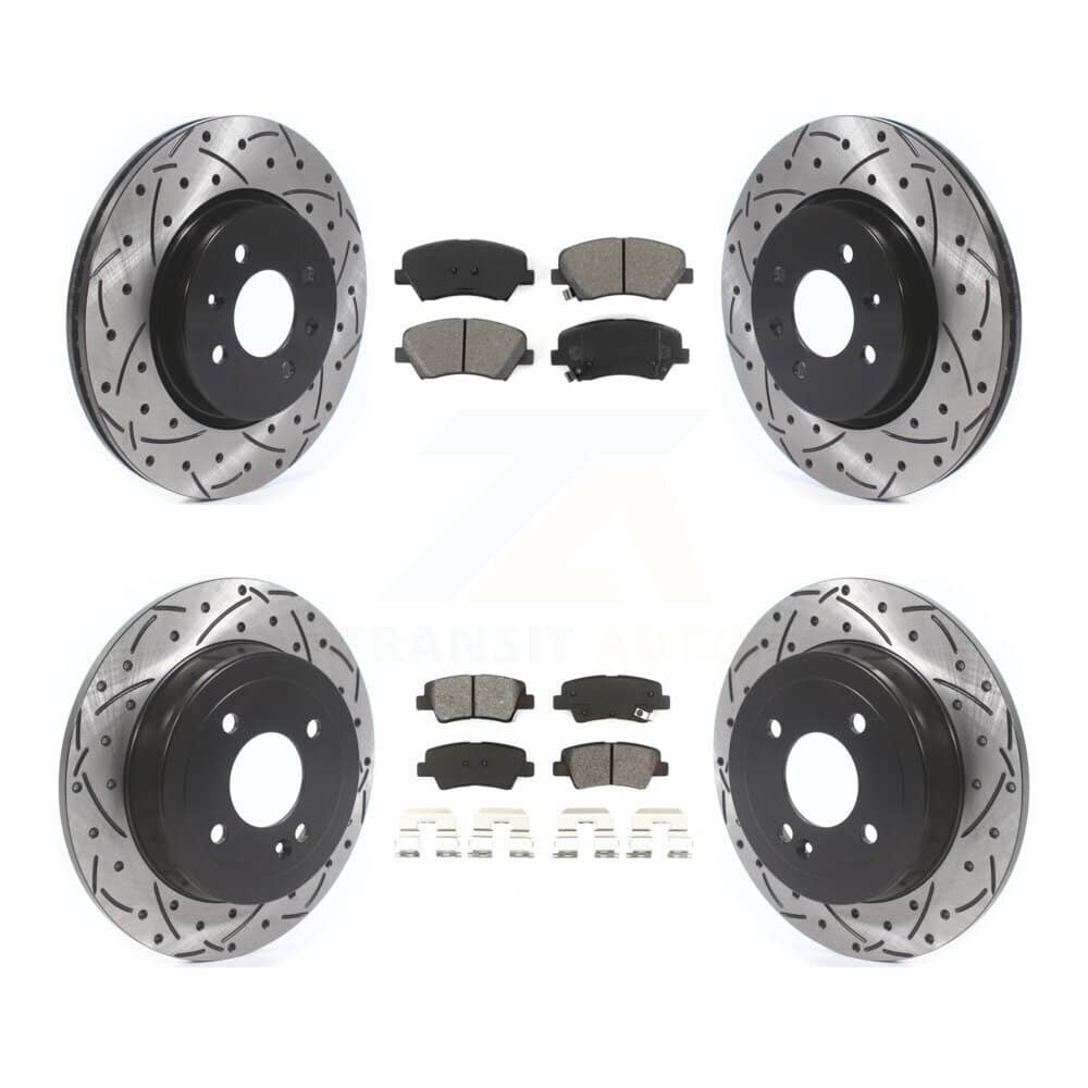 Transit Auto - KDS-100576 - Front and Rear Disc Brake Kits