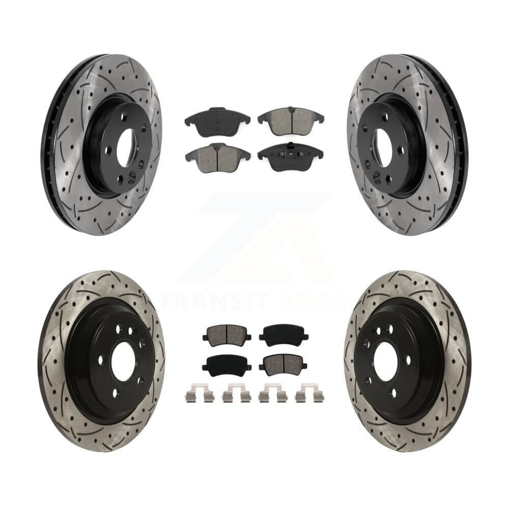 Transit Auto - KDS-100745 - Front and Rear Disc Brake Kits