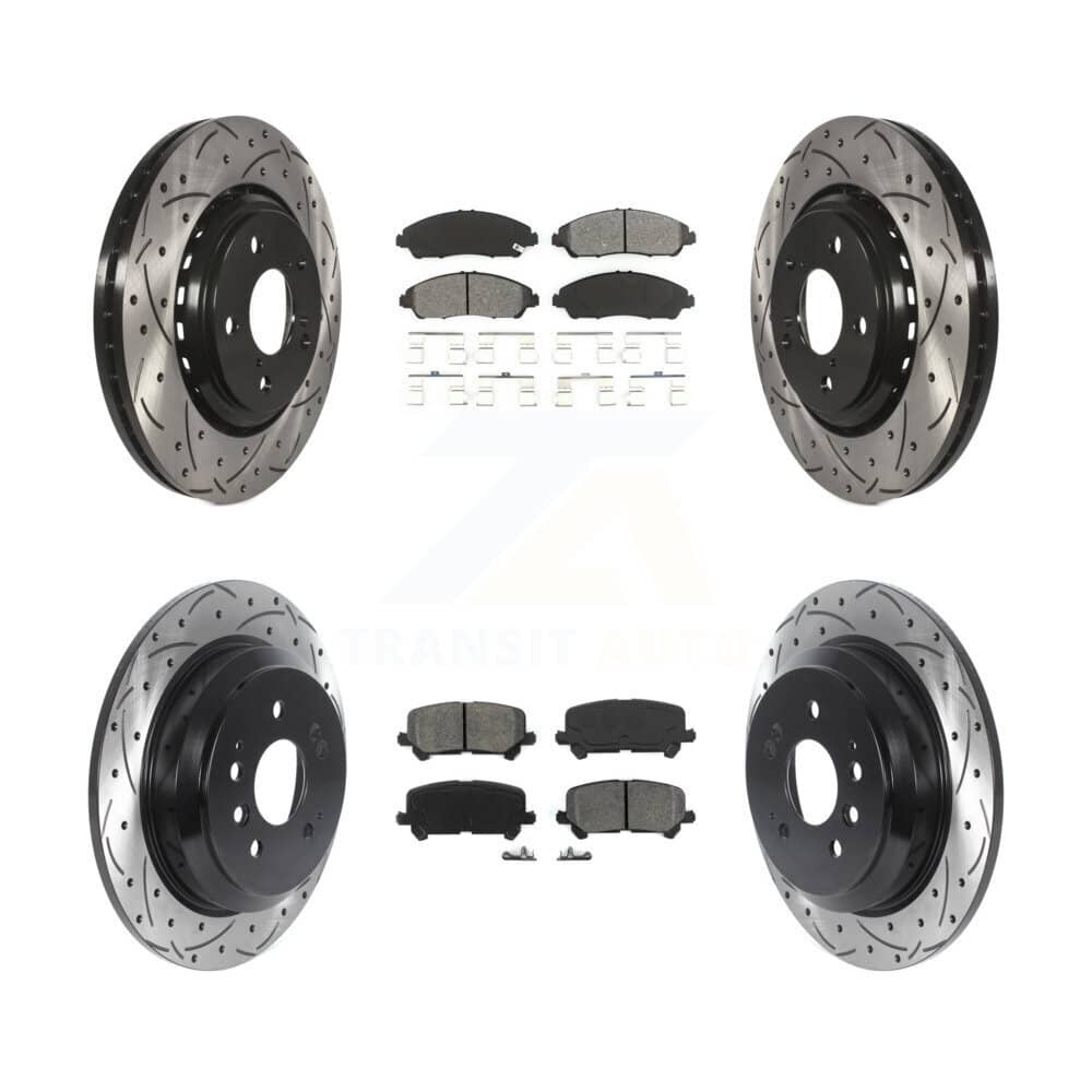 Transit Auto - KDS-100770 - Front and Rear Disc Brake Kits