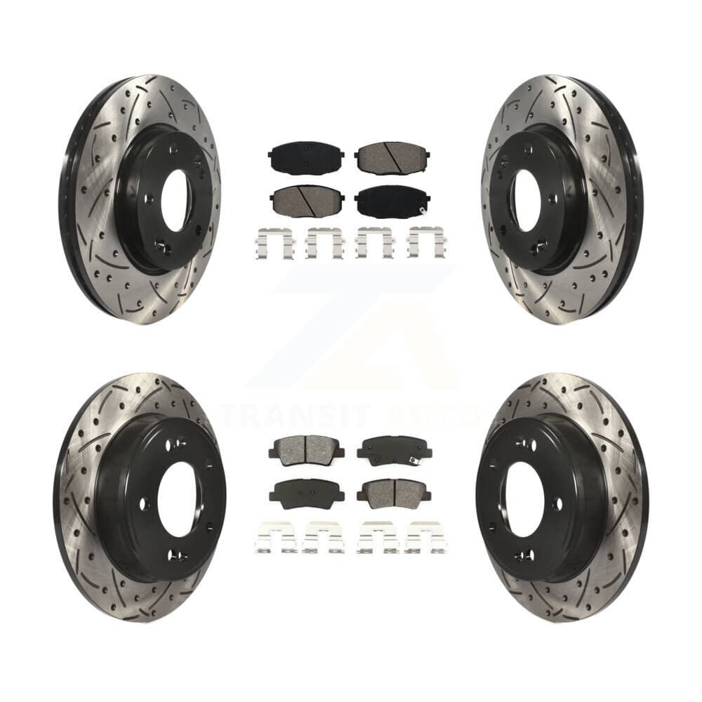 Transit Auto - KDS-100849 - Front and Rear Disc Brake Kits