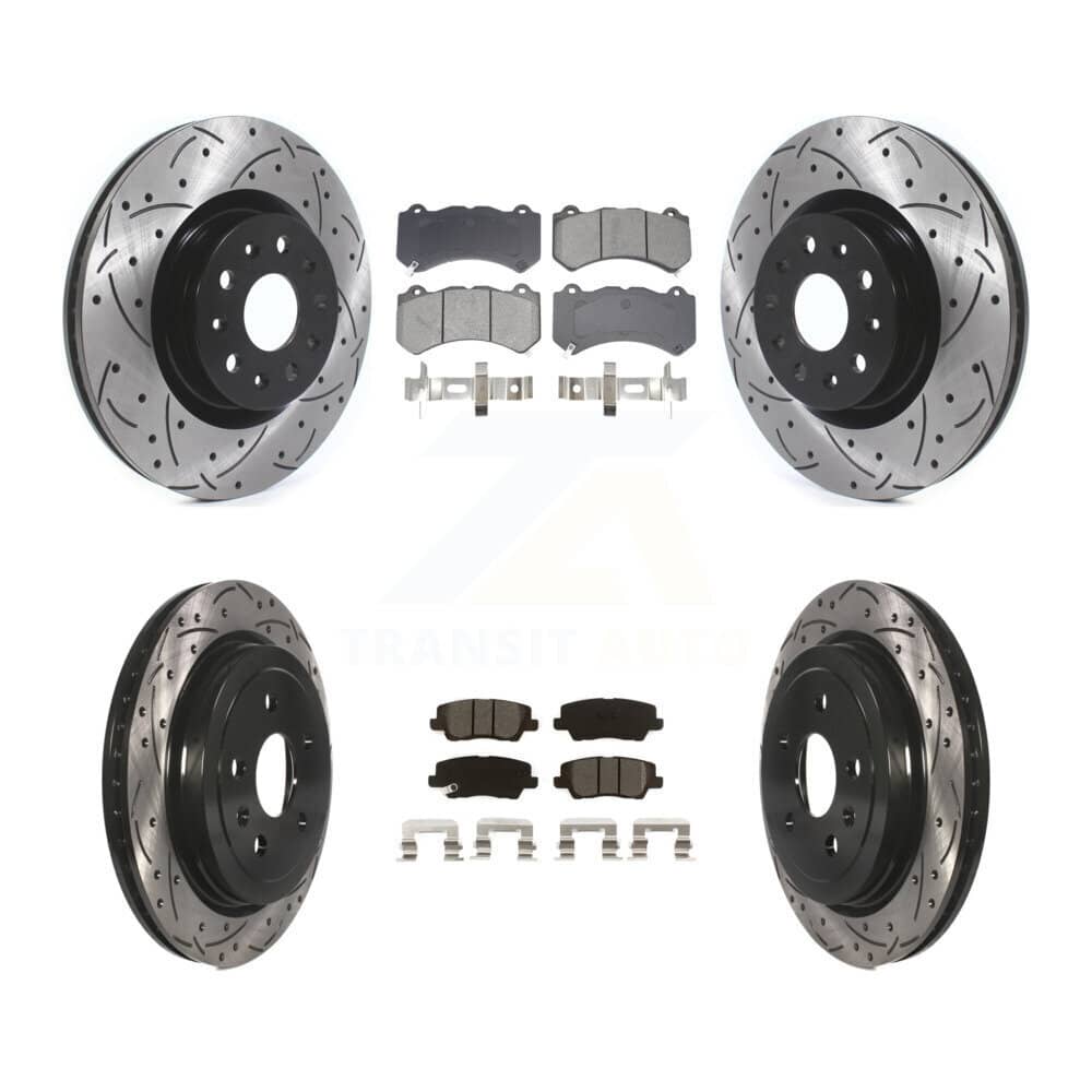 Transit Auto - KDS-100960 - Front and Rear Disc Brake Kits