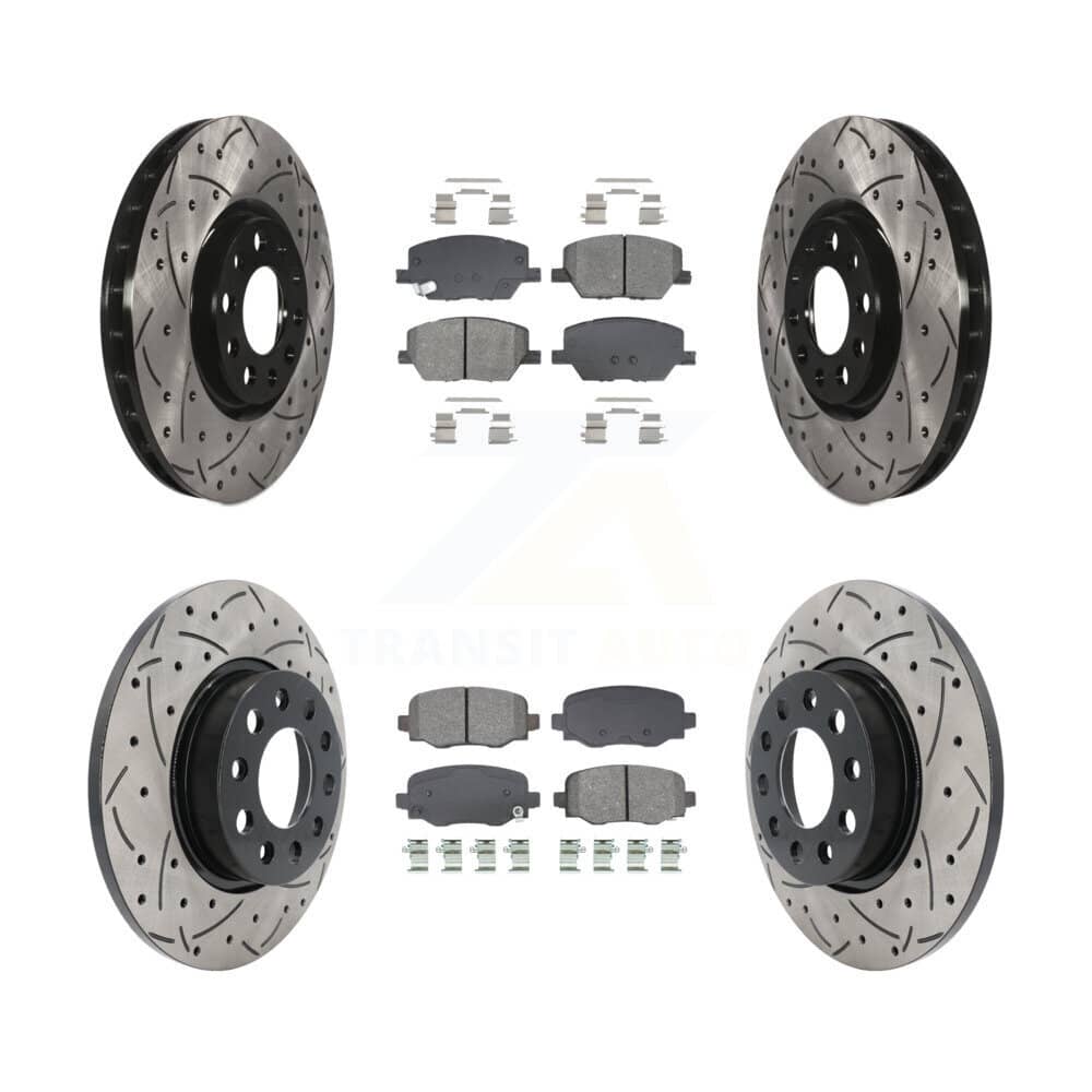 Transit Auto - KDS-100969 - Front and Rear Disc Brake Kits