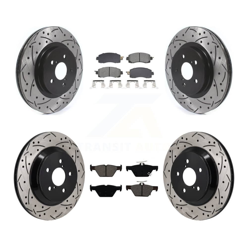 Transit Auto - KDS-101133 - Front and Rear Disc Brake Kits