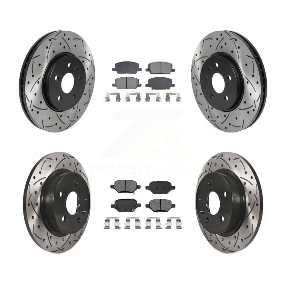 Transit Auto - KDS-101197 - Front and Rear Disc Brake Kits