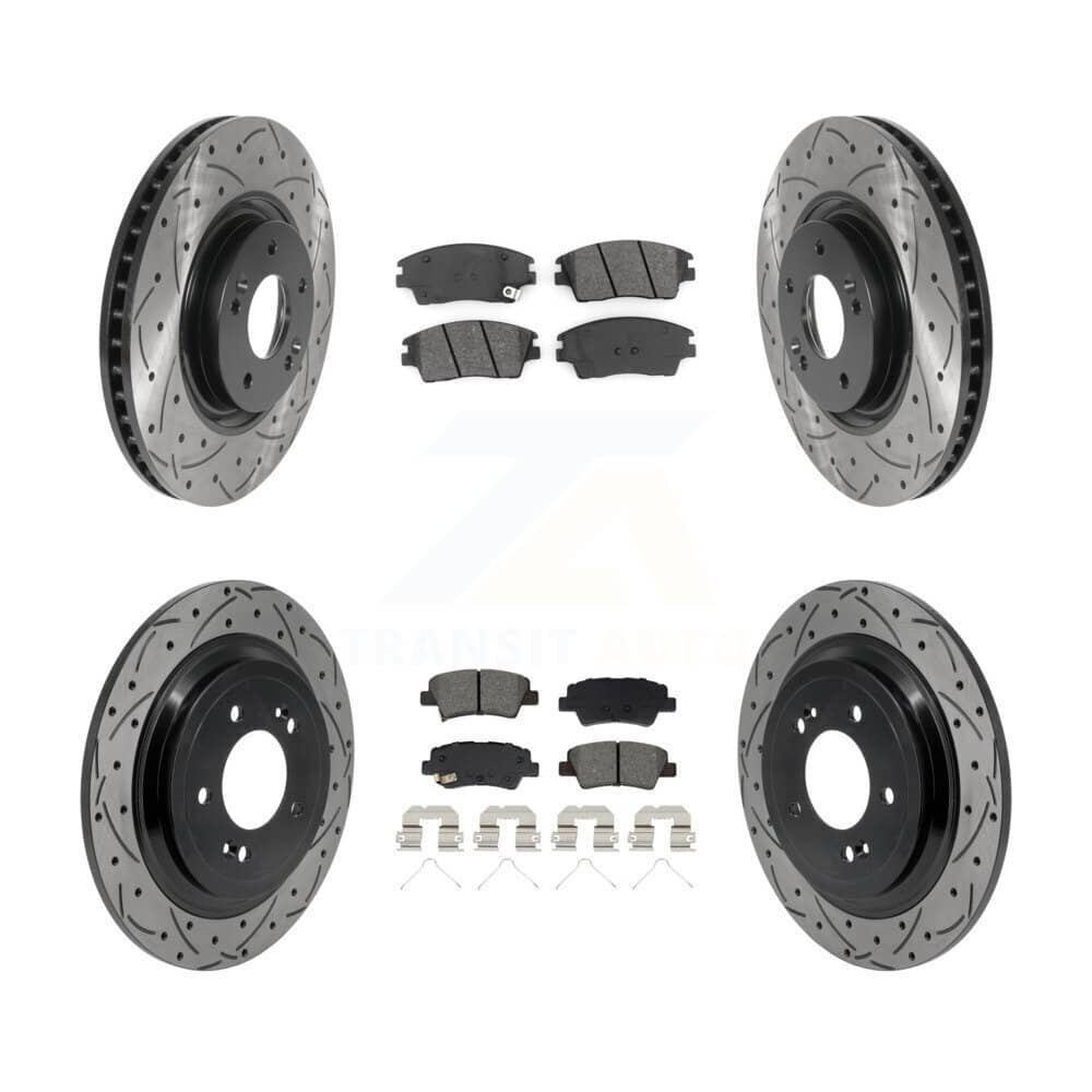 Transit Auto - KDS-101574 - Front and Rear Disc Brake Kits