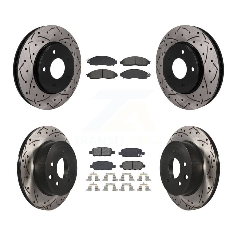 Transit Auto - KDS-101594 - Front and Rear Disc Brake Kits