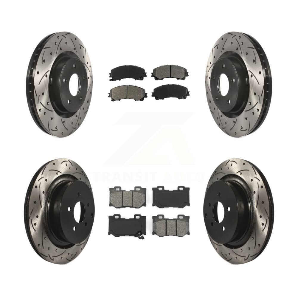 Transit Auto - KDS-101624 - Front and Rear Disc Brake Kits