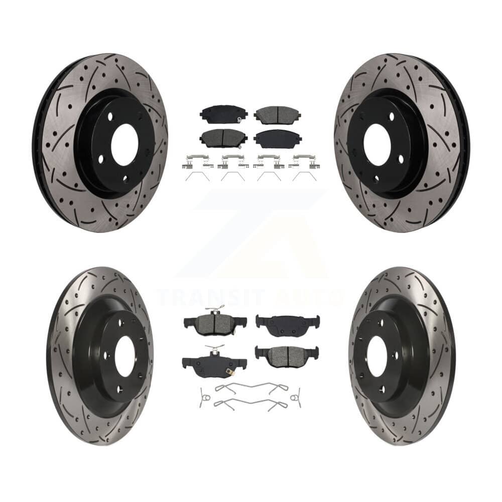 Transit Auto - KDS-101629 - Front and Rear Disc Brake Kits
