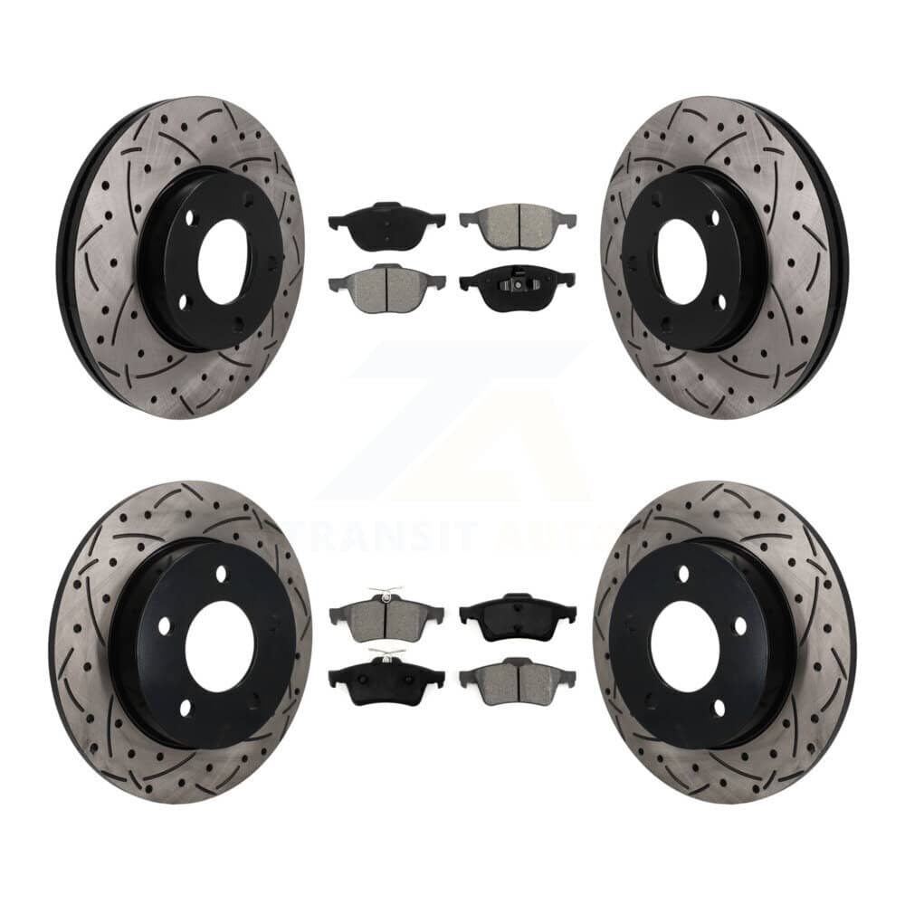Transit Auto - KDS-101640 - Front and Rear Disc Brake Kits