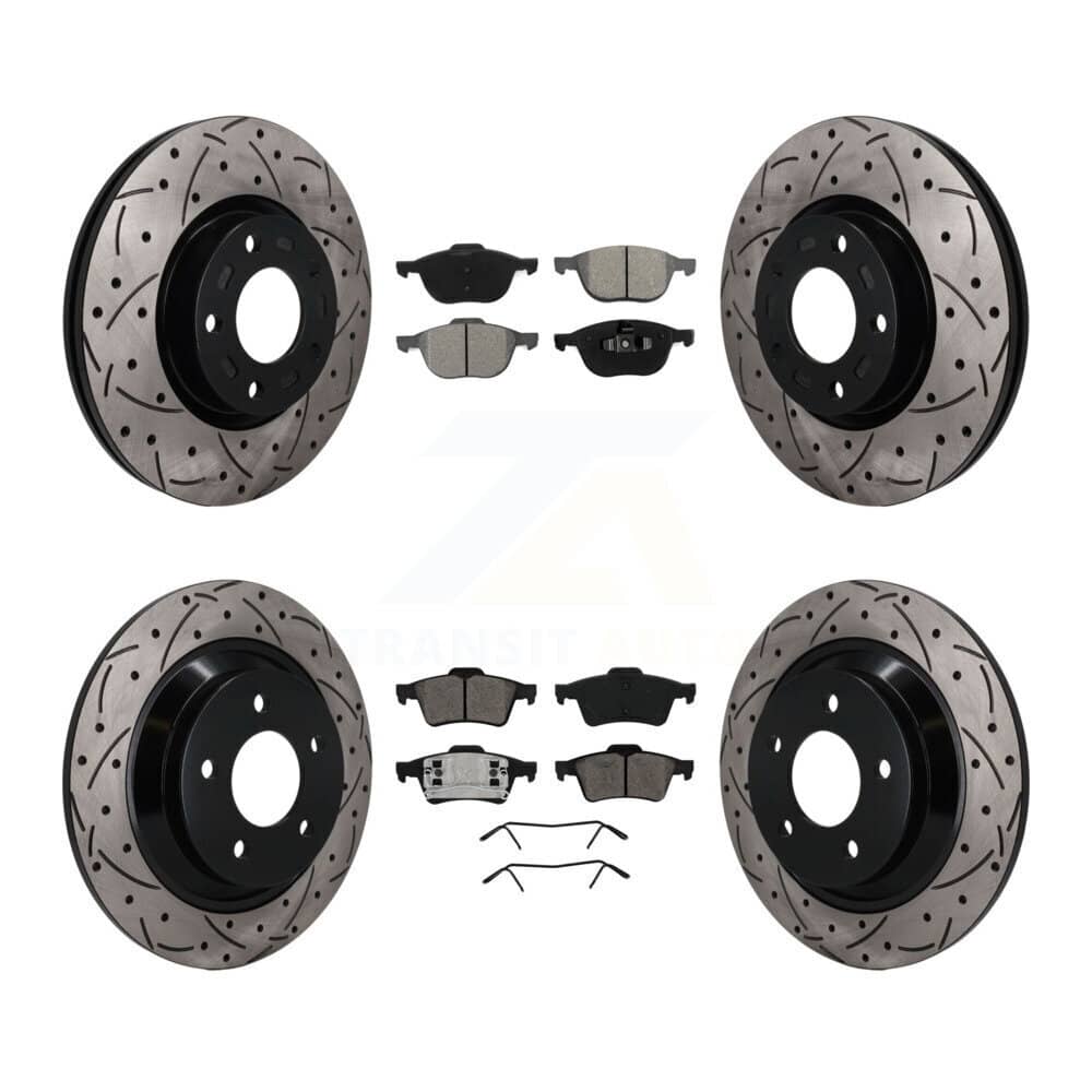 Transit Auto - KDS-101645 - Front and Rear Disc Brake Kits