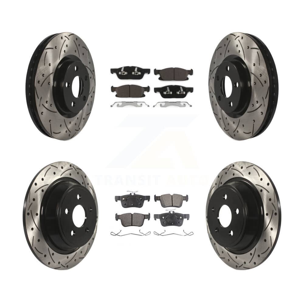 Transit Auto - KDT-100246 - Front and Rear Disc Brake Kits