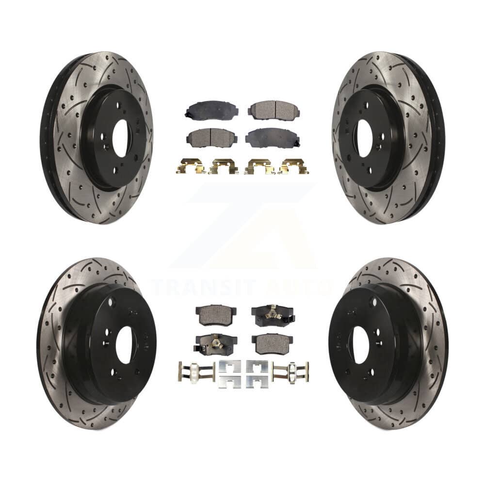 Transit Auto - KDT-100323 - Front and Rear Disc Brake Kits