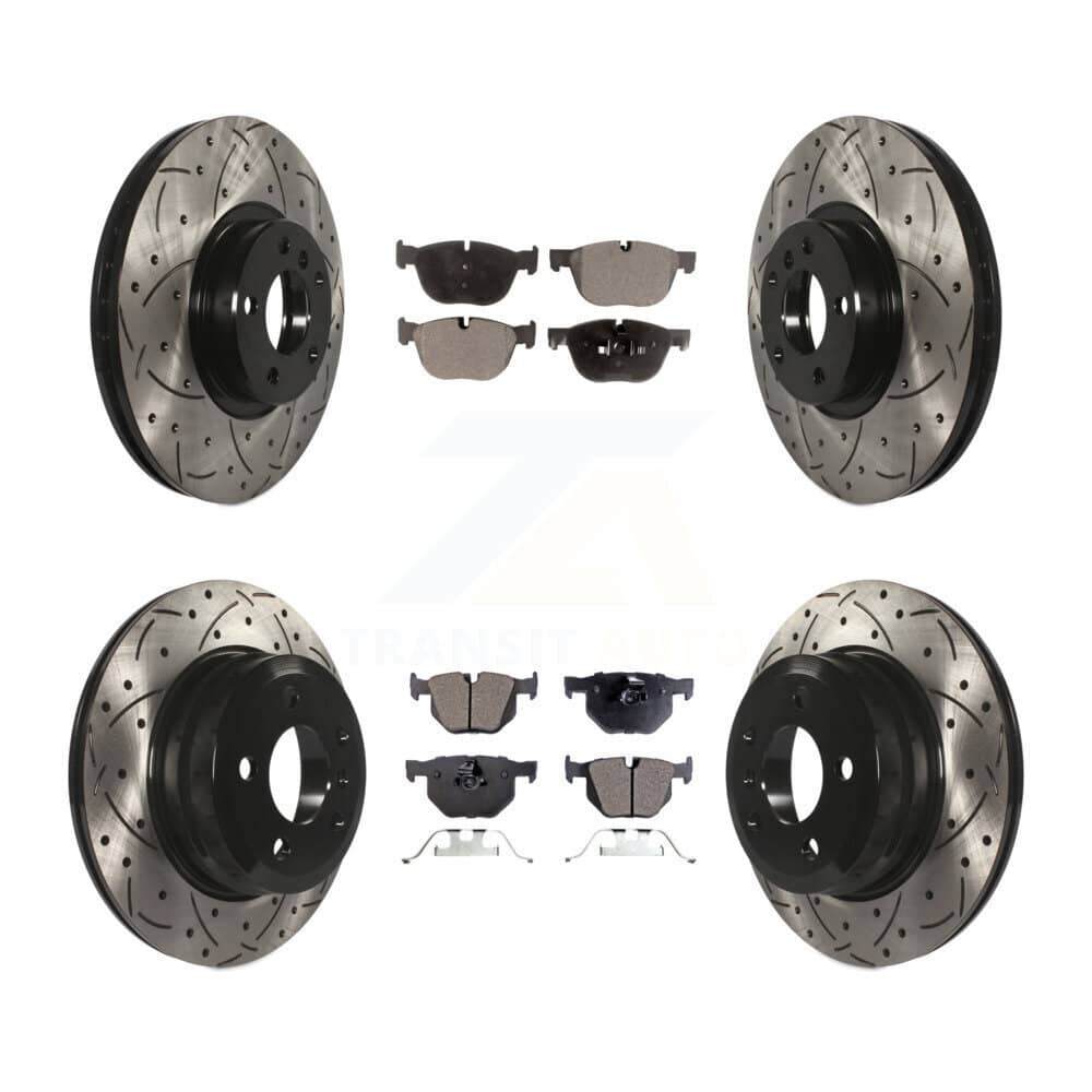 Transit Auto - KDT-100336 - Front and Rear Disc Brake Kits