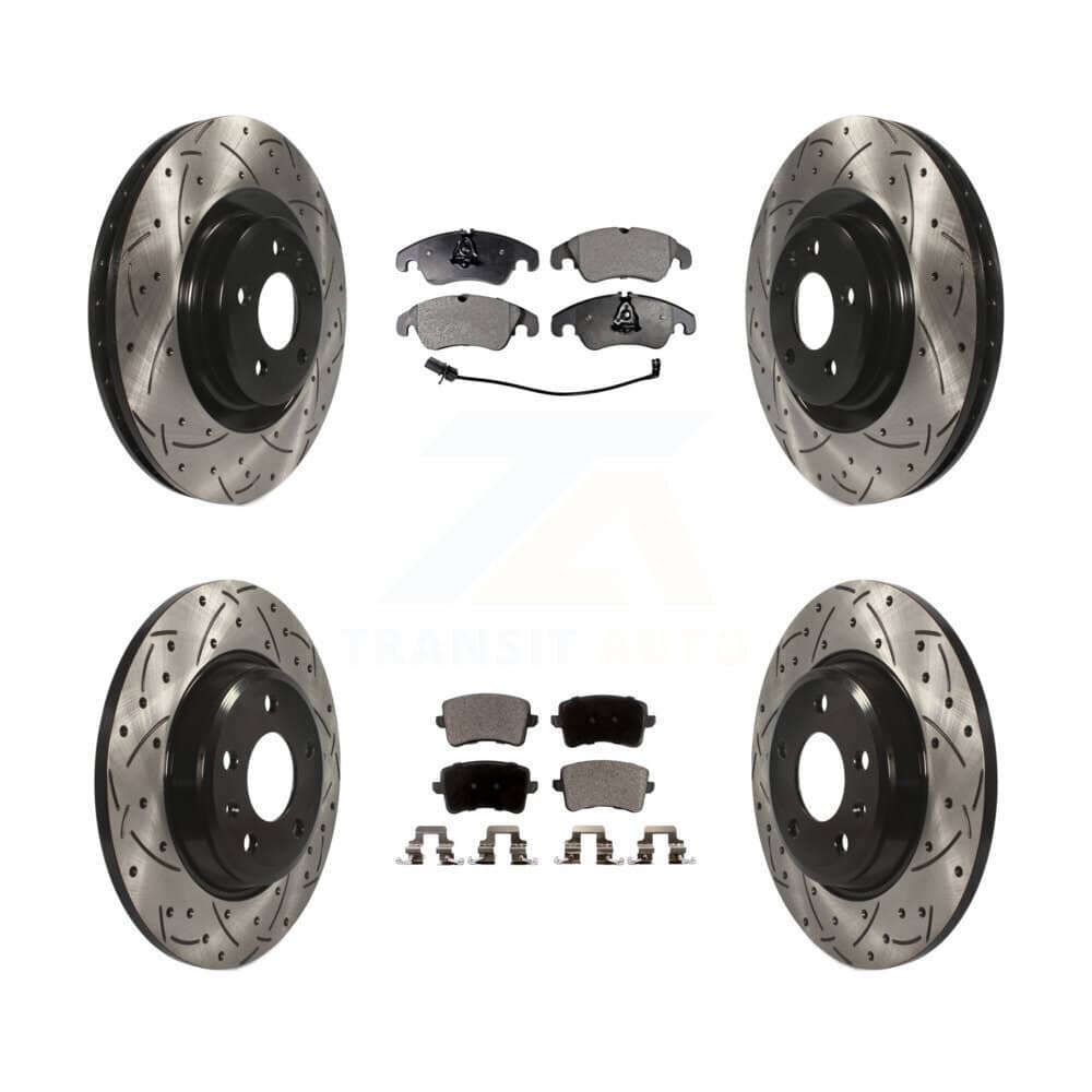Transit Auto - KDT-100357 - Front and Rear Disc Brake Kits