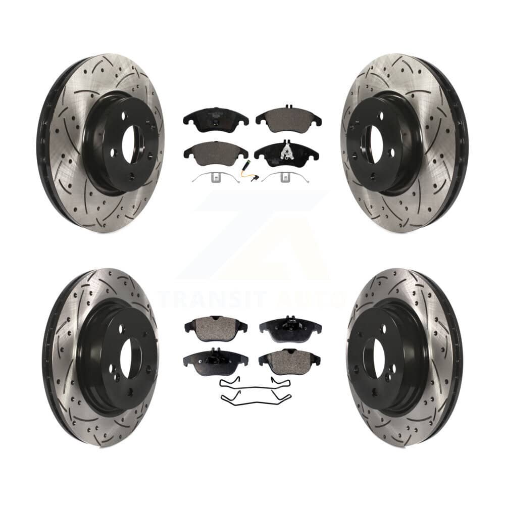 Transit Auto - KDT-100372 - Front and Rear Disc Brake Kits