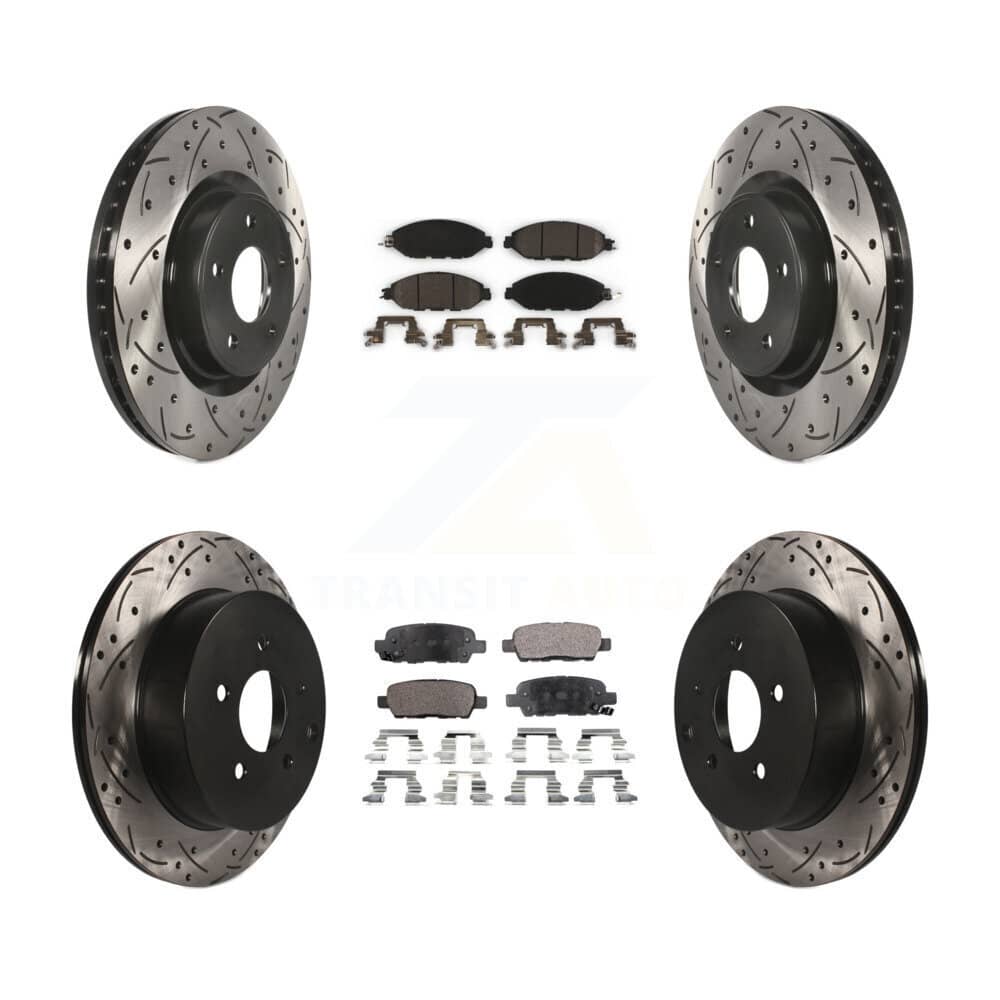Transit Auto - KDT-100400 - Front and Rear Disc Brake Kits