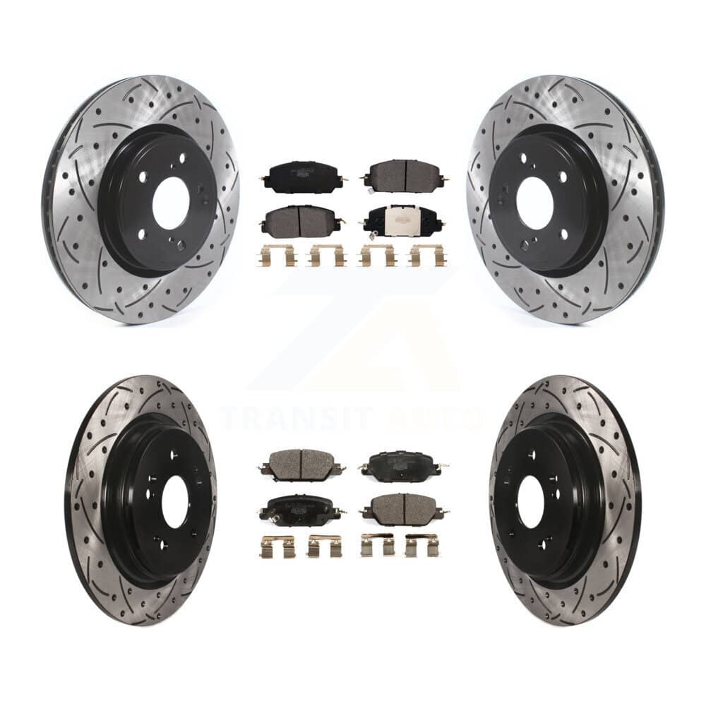 Transit Auto - KDT-100693 - Front and Rear Disc Brake Kits