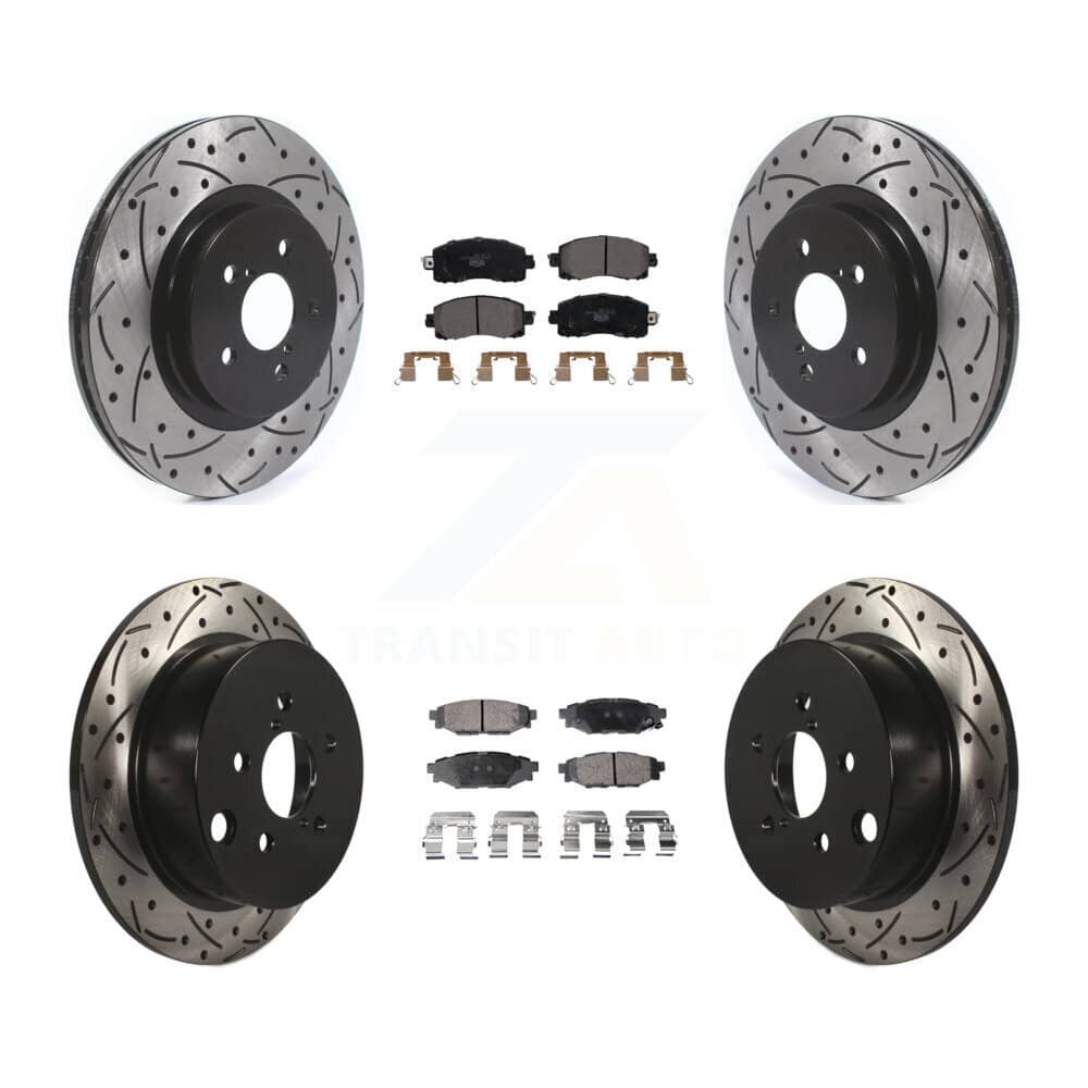 Transit Auto - KDT-100694 - Front and Rear Disc Brake Kits