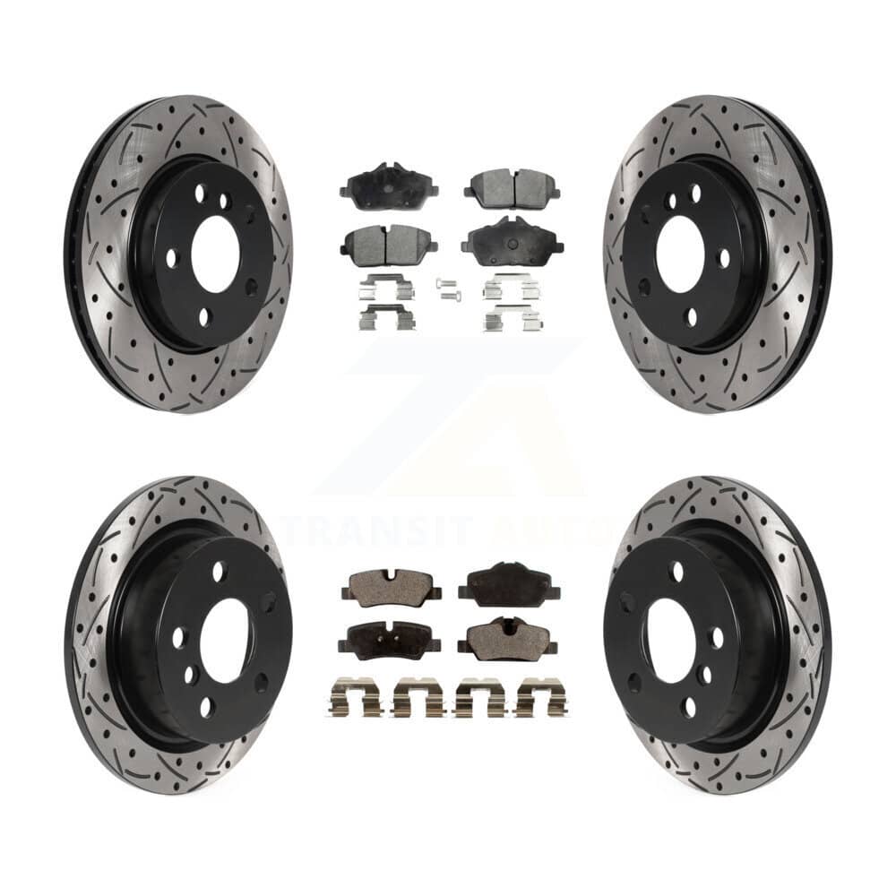 Transit Auto - KDT-100901 - Front and Rear Disc Brake Kits