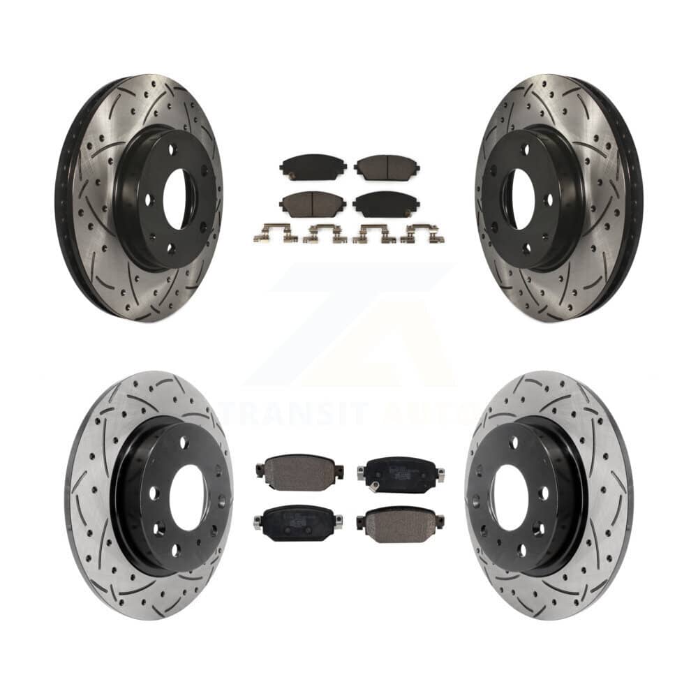 Transit Auto - KDT-100976 - Front and Rear Disc Brake Kits