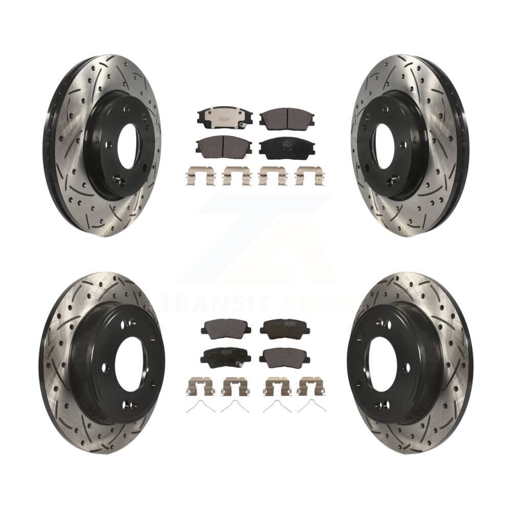 Transit Auto - KDT-101124 - Front and Rear Disc Brake Kits