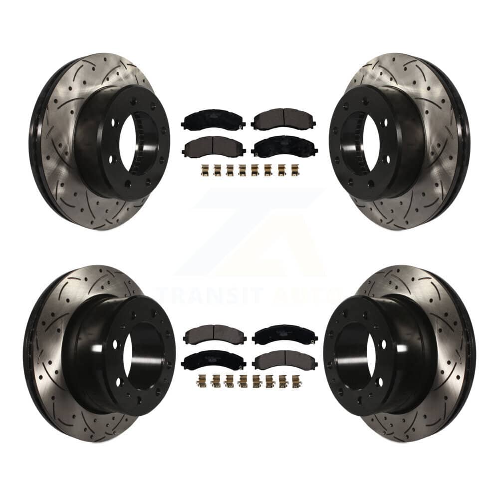 Transit Auto - KDT-101157 - Front and Rear Disc Brake Kits
