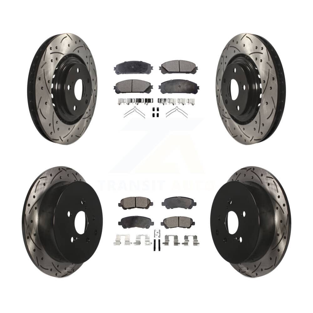 Transit Auto - KDT-101183 - Front and Rear Disc Brake Kits