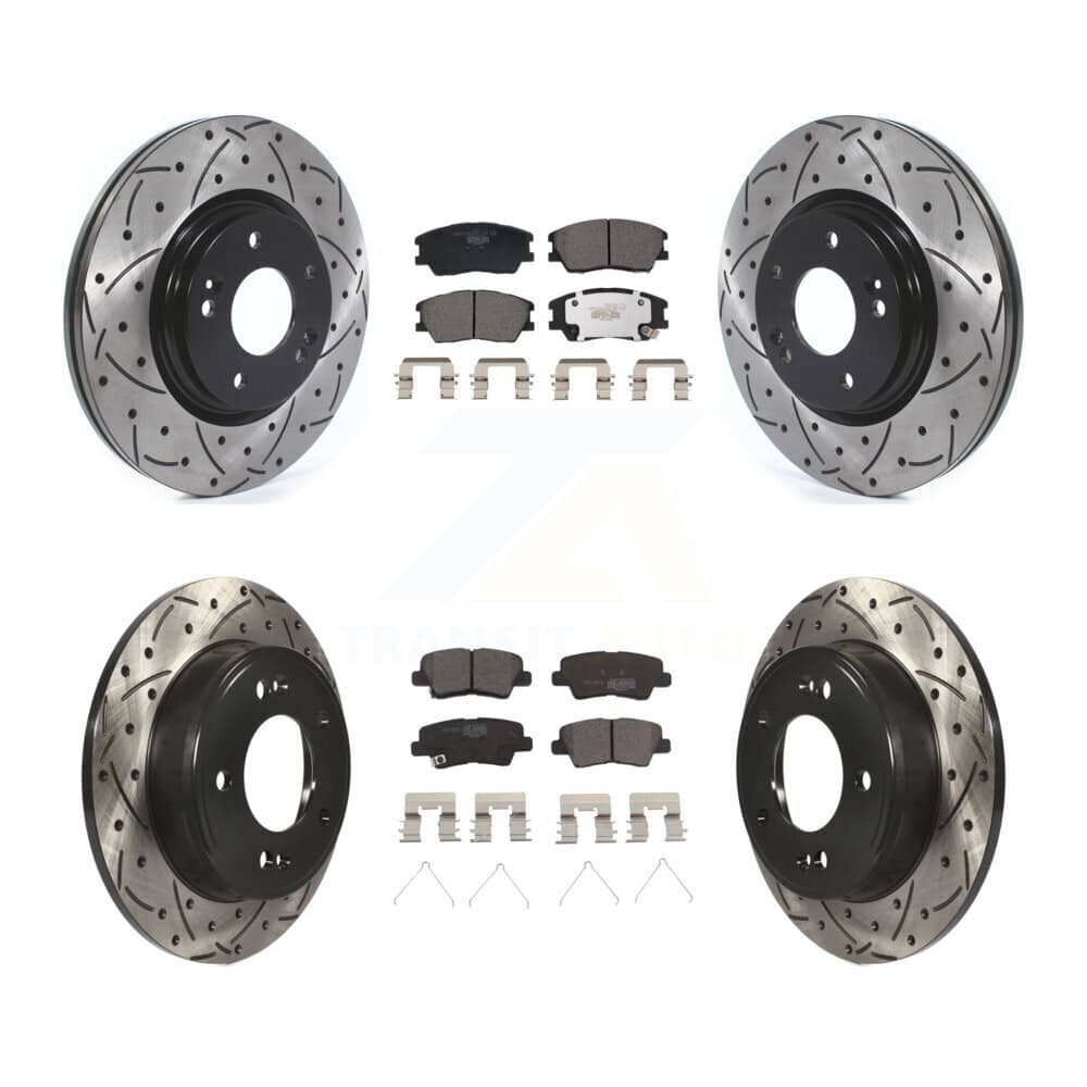 Transit Auto - KDT-101231 - Front and Rear Disc Brake Kits