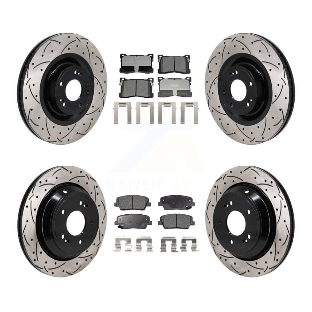 Transit Auto - KDT-101335 - Front and Rear Disc Brake Kits