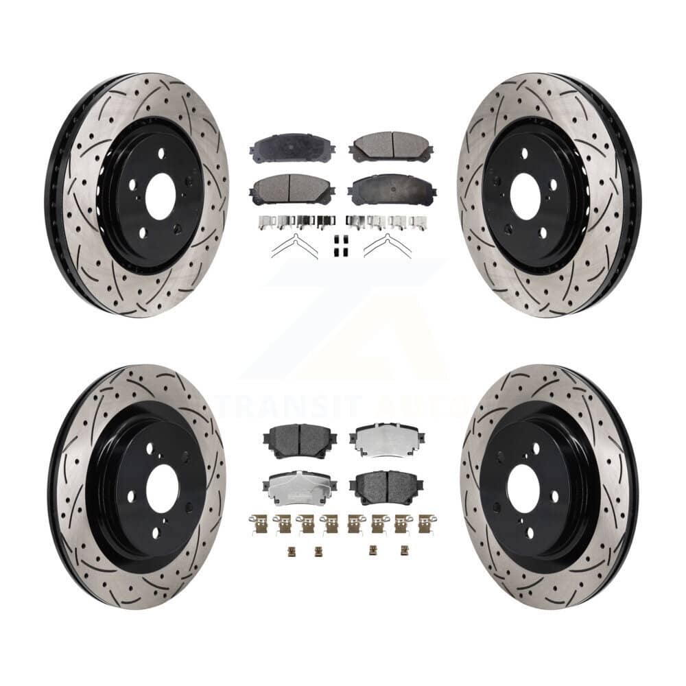 Transit Auto - KDT-101347 - Front and Rear Disc Brake Kits
