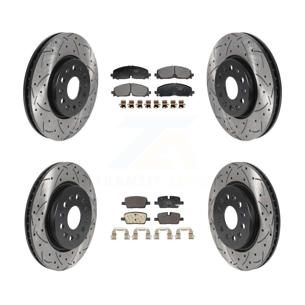 Transit Auto - KDT-101381 - Front and Rear Disc Brake Kits