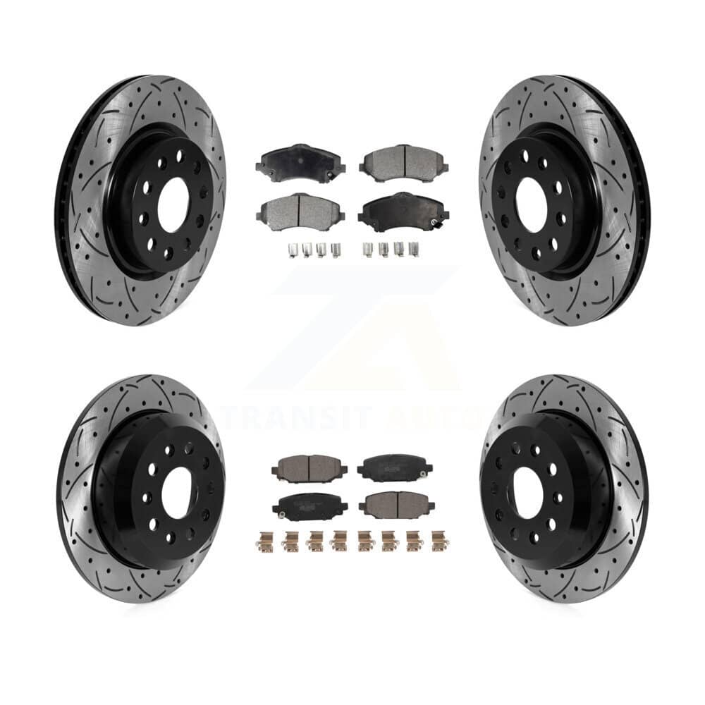 Transit Auto - KDT-101834 - Front and Rear Disc Brake Kits