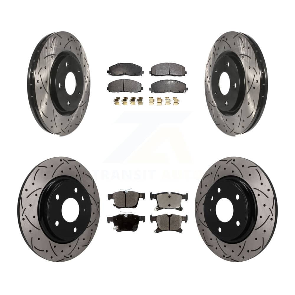 Transit Auto - KDT-101837 - Front and Rear Disc Brake Kits