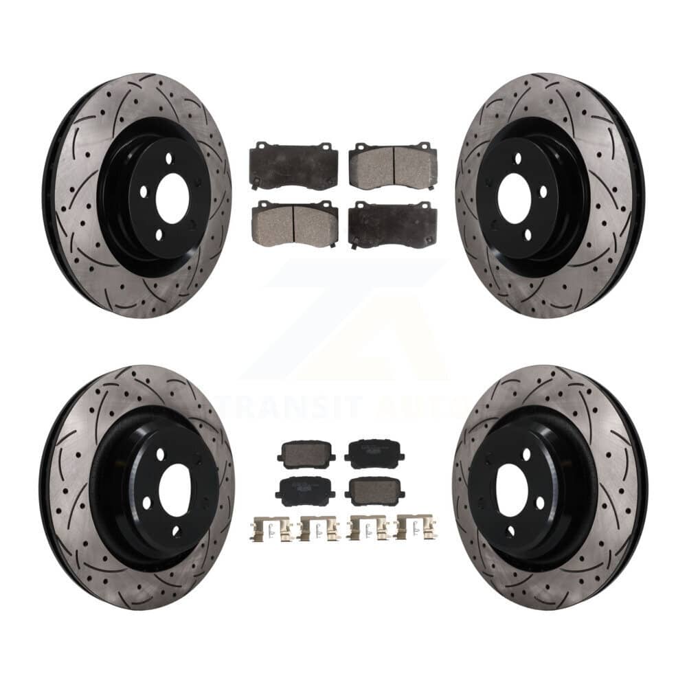 Transit Auto - KDT-101845 - Front and Rear Disc Brake Kits